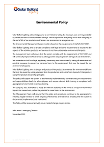 Environmental Policy