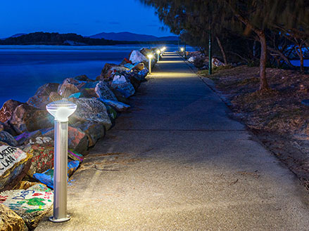 Solar Lights V-WALL Nambucca Heads